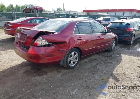 2006 Honda Accord 2.4 Ex from USA, damaged, VIN 1HGCM56796A090191